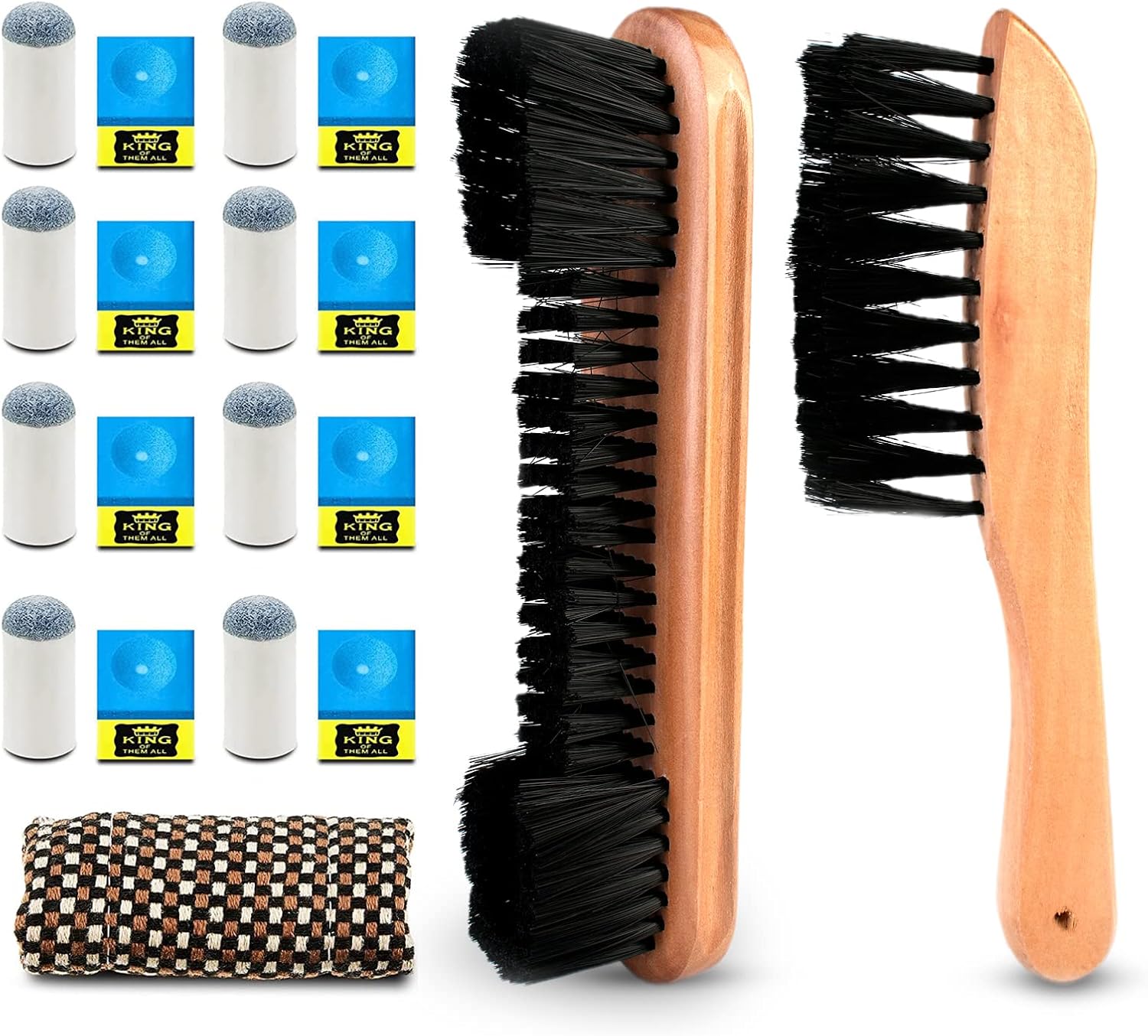 GOTIDA 5 Set Pool Table Brush Set, Billiards Pool Table