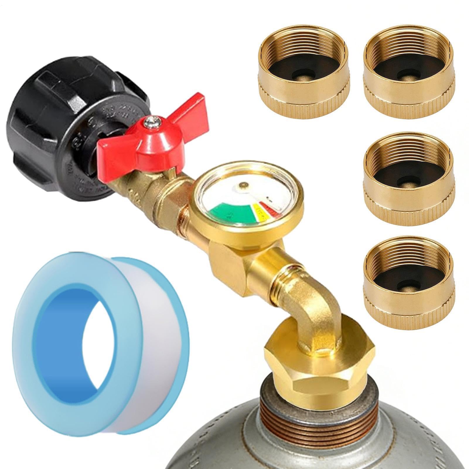 Propangas Füllstandsanzeige Gaszähler Adapter