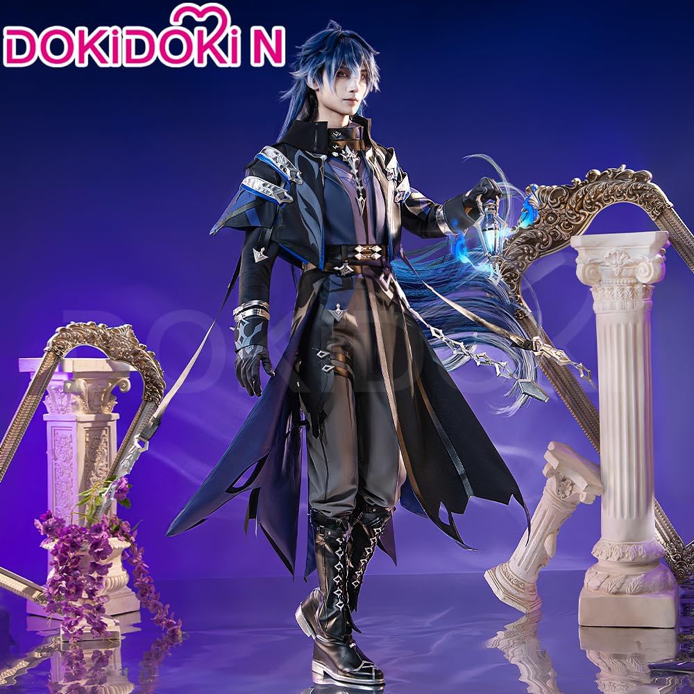 KIRA KIRA Flins Cosplay Costume Doki-N Fluorescent Props Genshin Flins Halloween Costume Song of the Welkin Moon