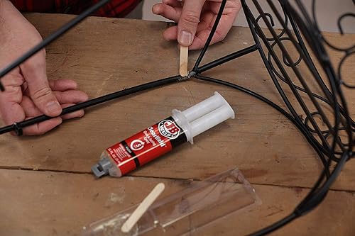 Miniatura 5 de J-B Weld 50112 Paquete de 6 jeringas ClearWeld de 0.85 onzas de epoxi de ajuste rápido, transparente