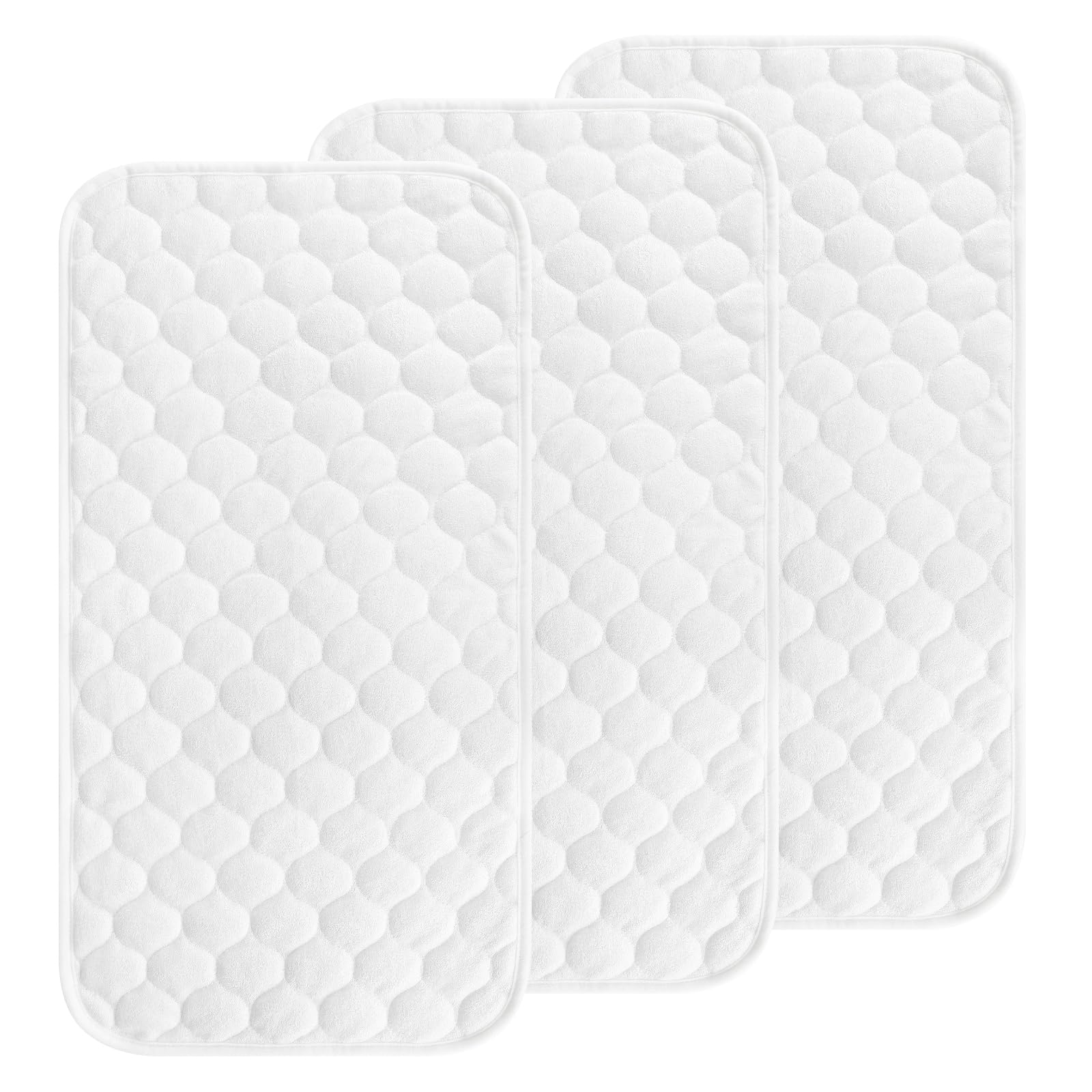 Accmor 3 Pack Waterproof Changing Pad Liners - changing table pads and covers | Mubboo