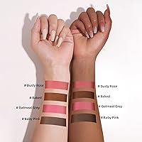 Vista 4 de KIMUSE Cream Contour Stick Duo, Cream Blush Stick, Bronzer Shaping Stick, Creamy, Highly Pigmented, Long Lasting, Vegan Face Make Up Sticks Hope