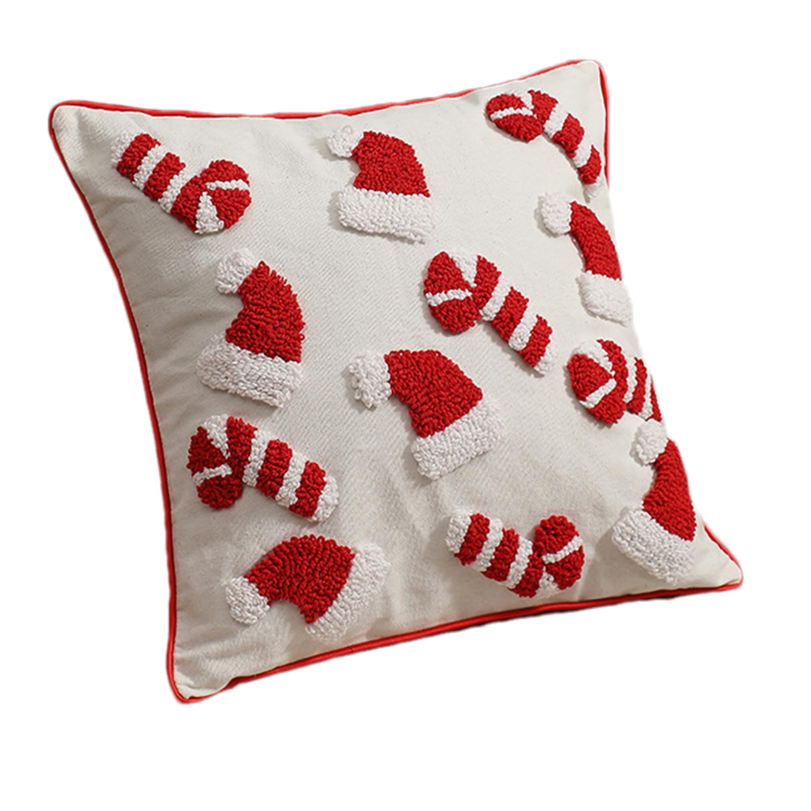 Housse de coussin de Noël élégante pour lit et canapé