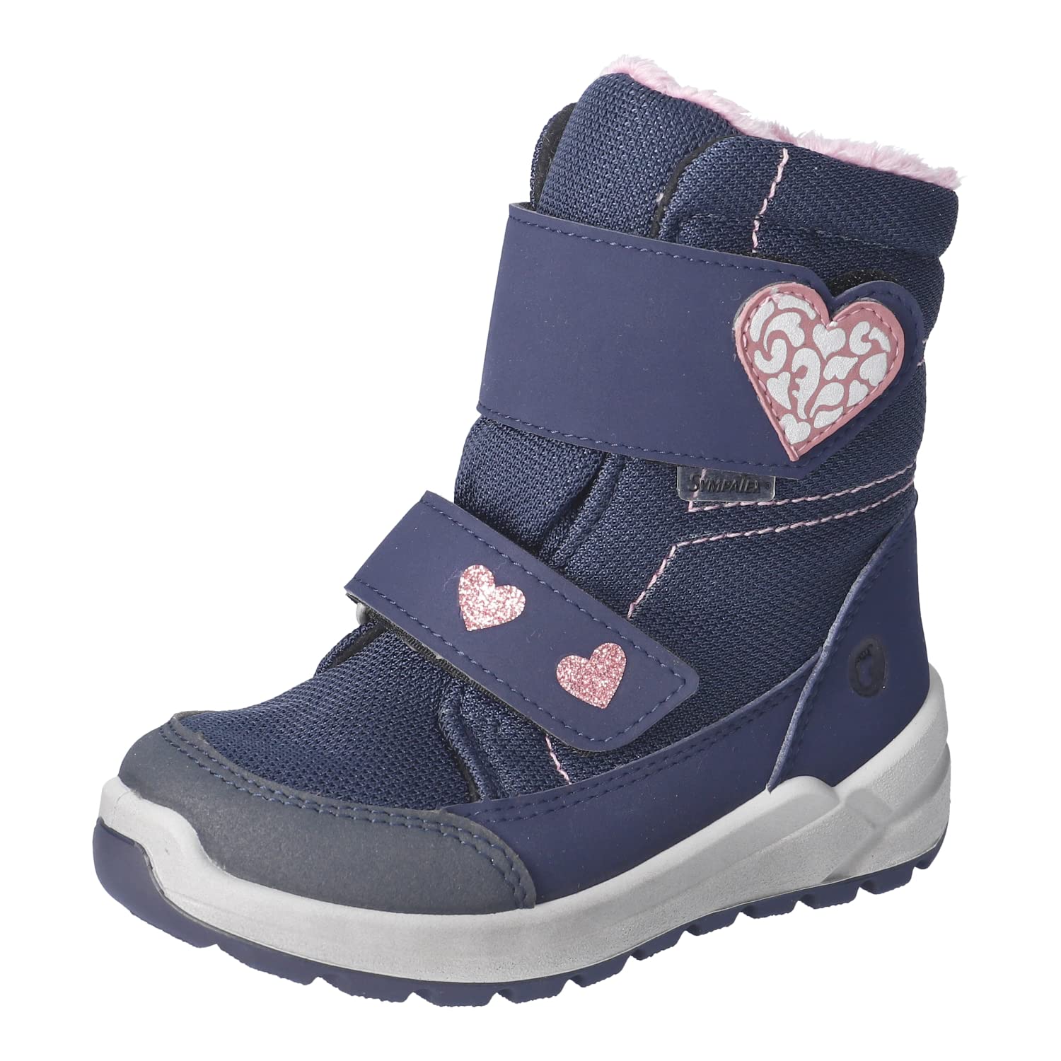 RICOSTA Ragazza Stivali Gisa,Larghezza: Normale (Wms),Soletta Removibile, Sympatex,Impermeabile,Stivali Invernali,Caldo,Blu (Nautic/Marine / 170),25 EU