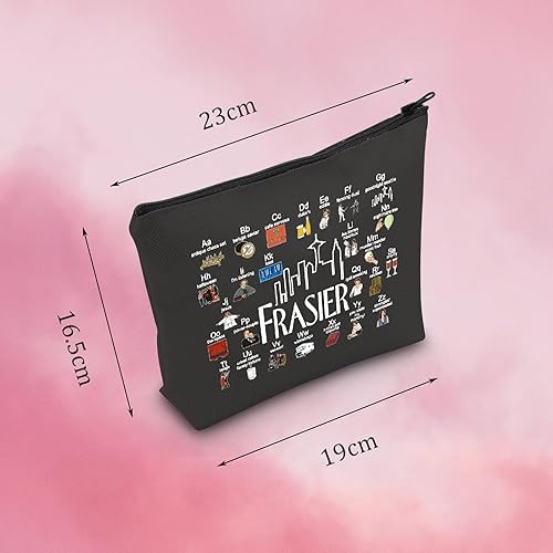 Miniatura 2 de Programa de TV Mercancía Programa de TV Regalo para fanáticos Programa de televisión Maquillaje Bolsa con, Frasie BLK