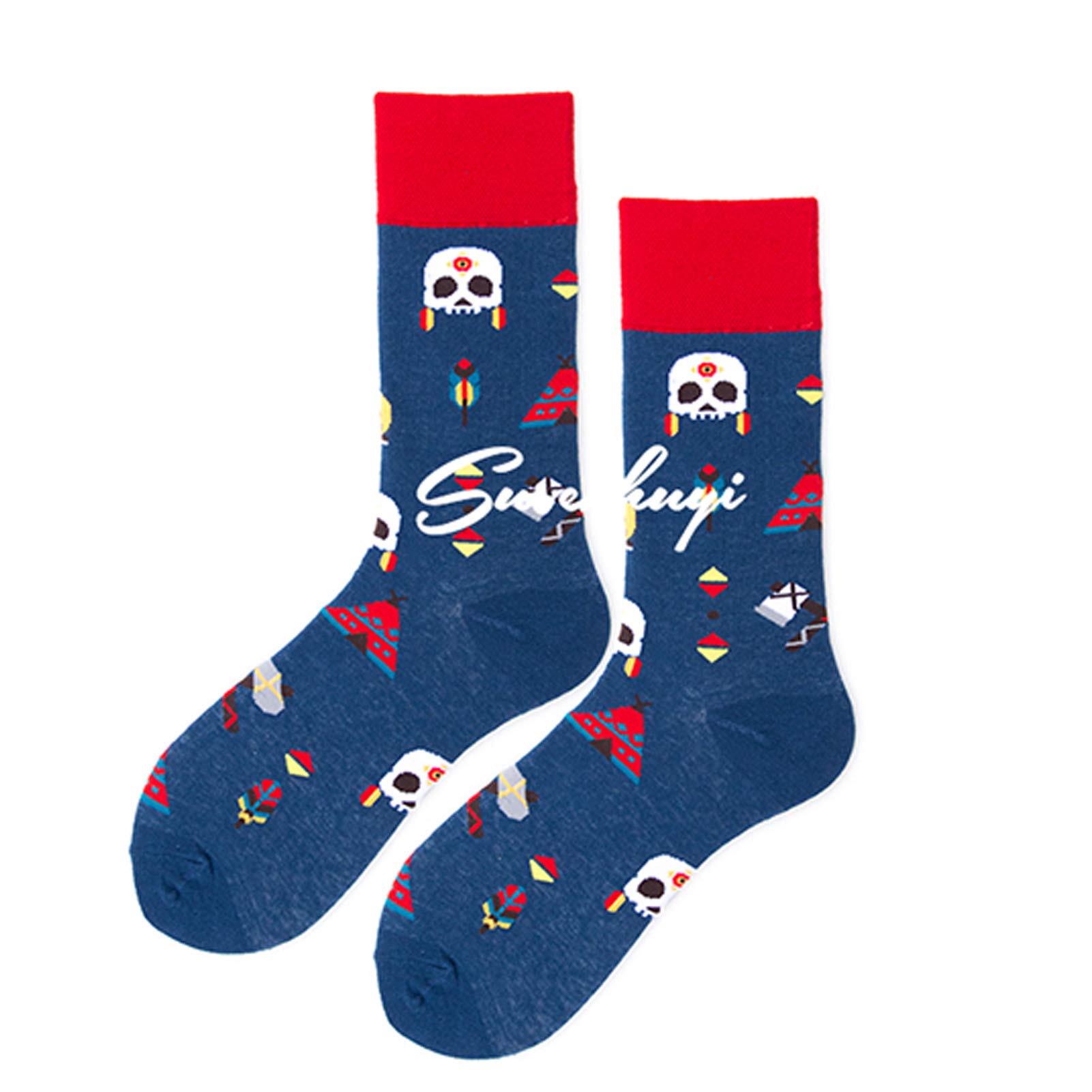 Zehensocken für Damen, 5/10 Paar Bunte Herren-Damensocken, neuartige Tiersocken im Multipack, Weihnachtskuscheliges Thermogeschenk Happy Socks, Größe 2-8, P-10 Paar