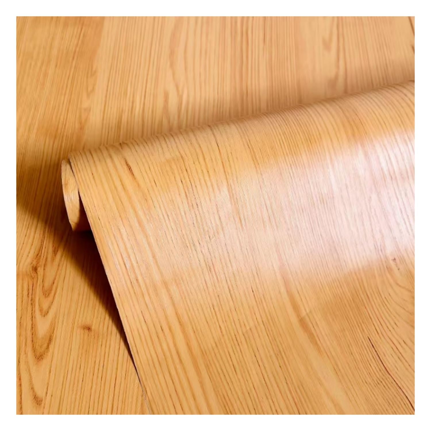 Lxlambentive Wood Self Adhesive Wallpaper Peel & Stick Vinyl Wrap Furniture Stickers Waterproof Wood Grain PVC Wrap 40/60/80/120cm for Cabinets & Furniture(C,1.2 * 5m)