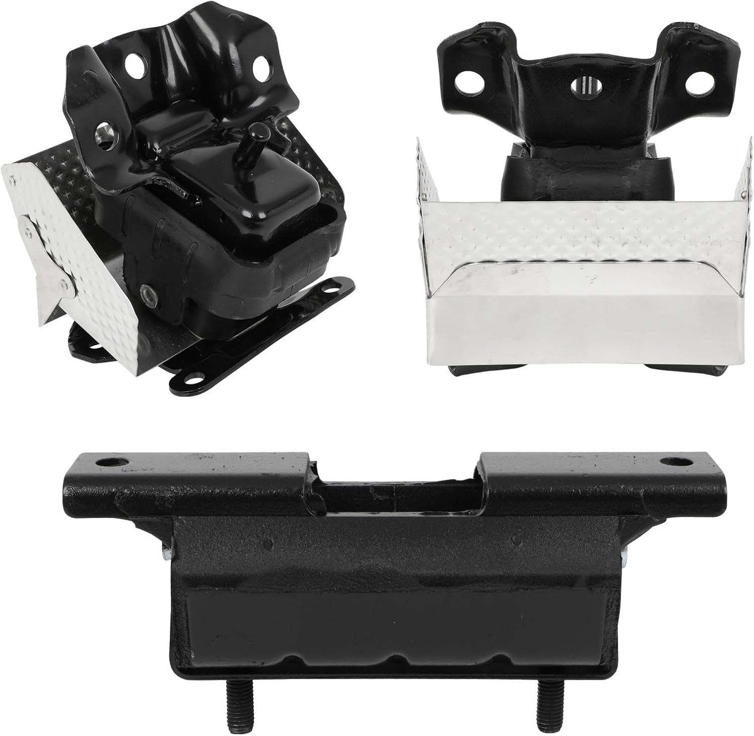 SCITOO Engine Mount Trans Mounts Set Fit for Cadillac Escalade 2007-2014,for Cadillac Escalade ESV 2007-2014,for Cadillac Escalade EXT 2007-2013 A5365, A2638, 3211, 2638, EM-5583