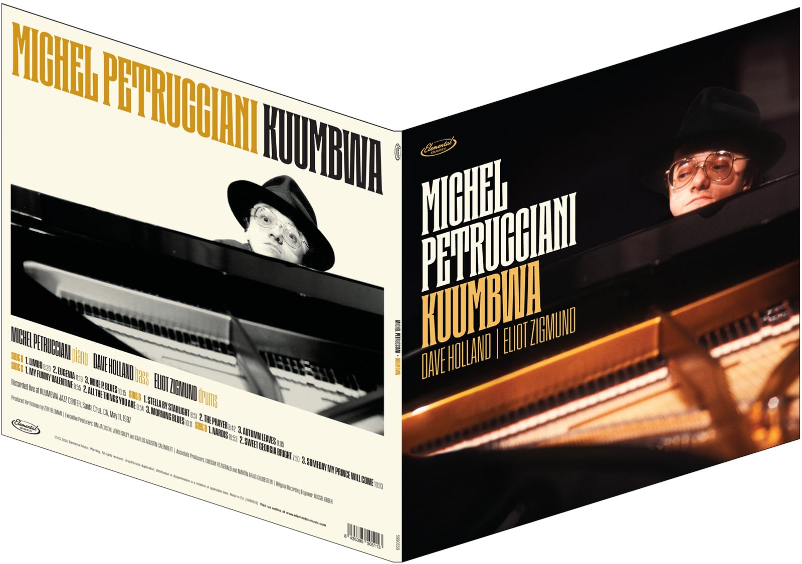 Michel Petrucciani Live At Kuumbwa 1987 180 Gr 12"" LP Deluxe RSD 2026 2x Vinyl
