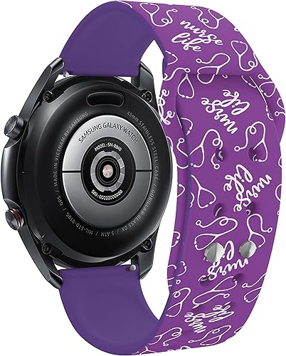 Vista 22 de Affinity Bands Nursing HD Watch Band Compatible with Samsung Galaxy Watch & More