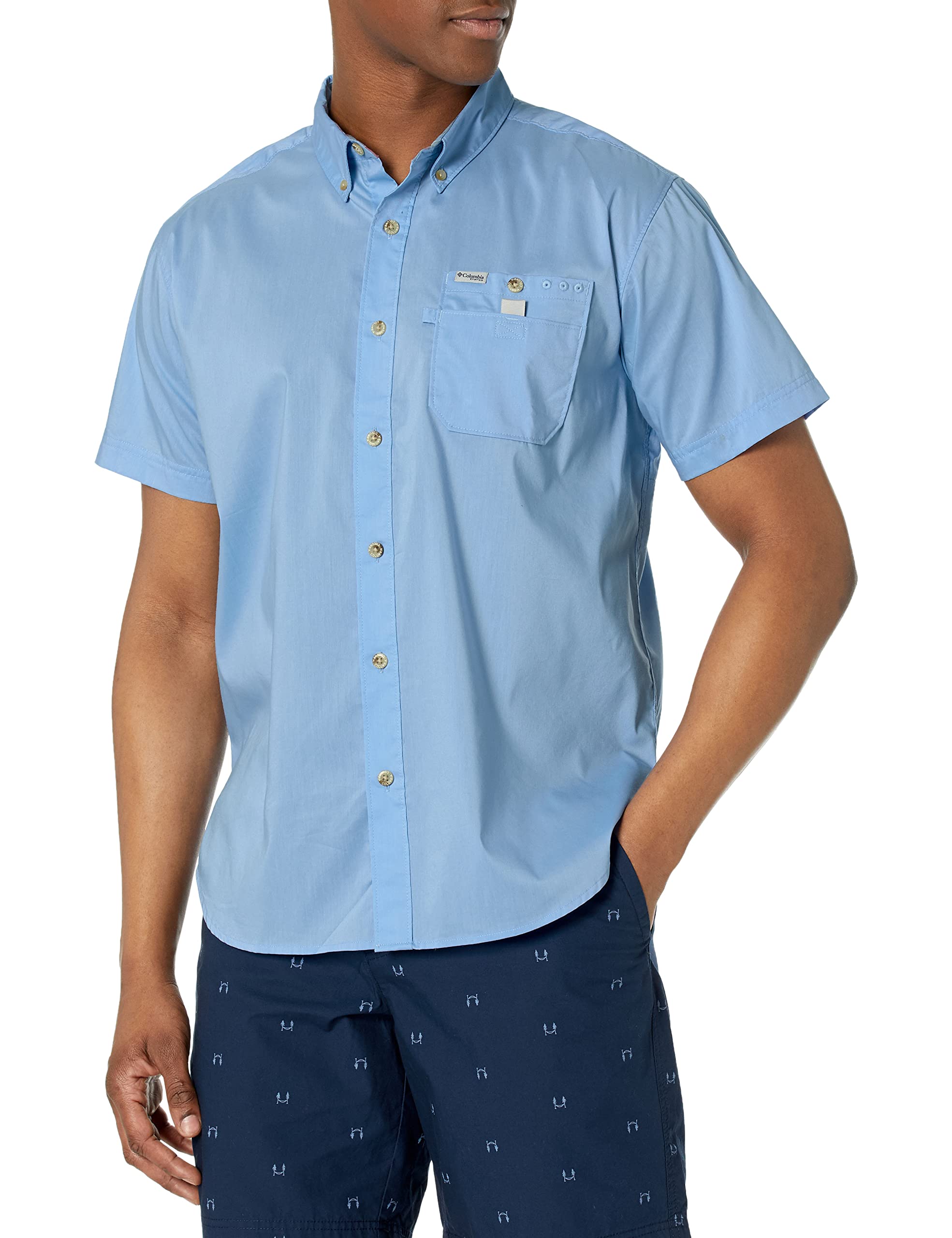 Columbia Herren Bonefish Kurzarm-Shirt Wanderhemd