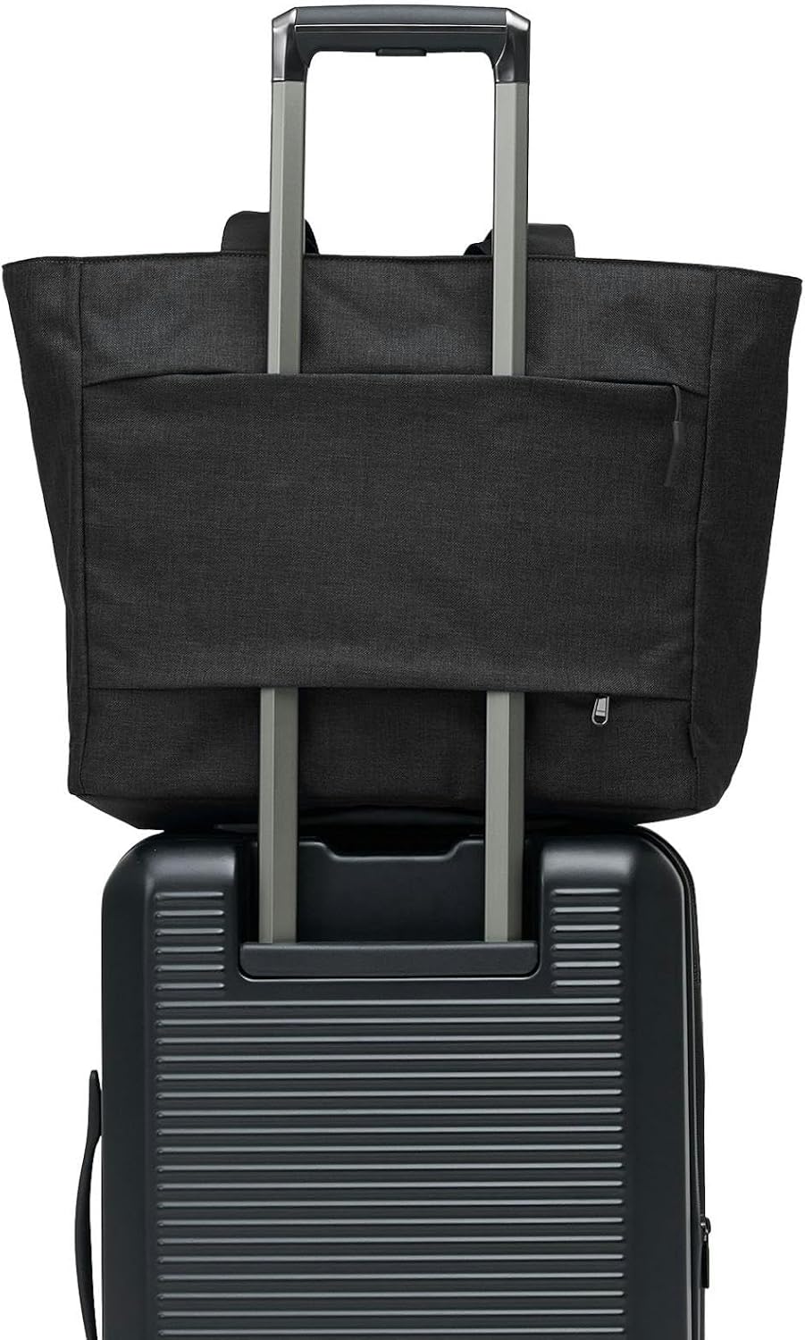 Incase Crosstown Tote Durable, Weather Resistant Tote Work Travel Daily Use Faux Fur Lined laptop Pocket Travel Pass-Through - Image 7