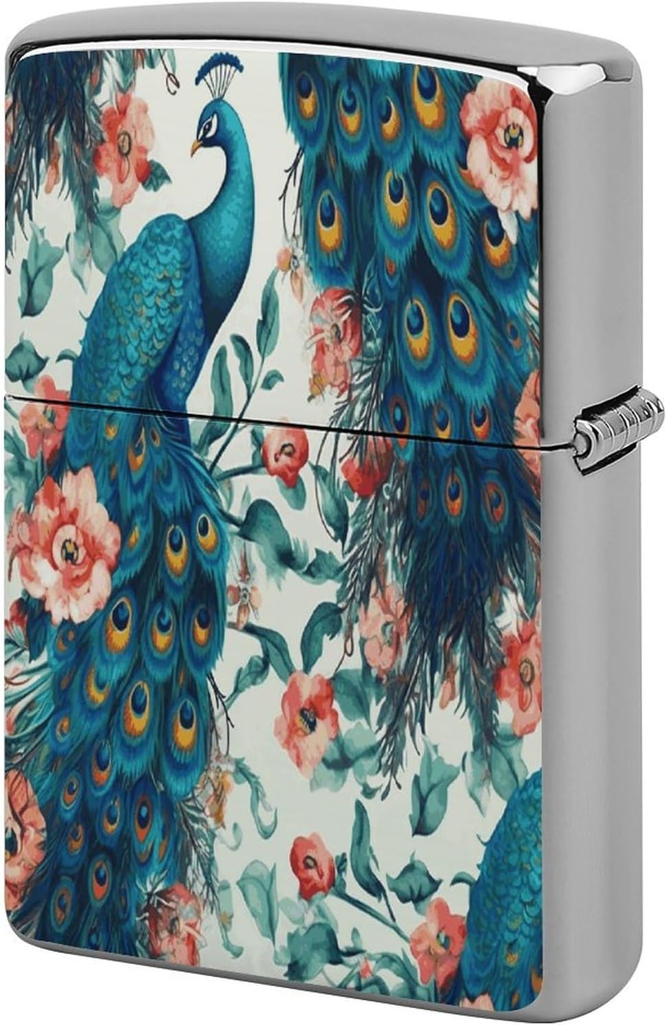 Beautiful Peacock Flowers Lighter Case Cover Lighter Shell