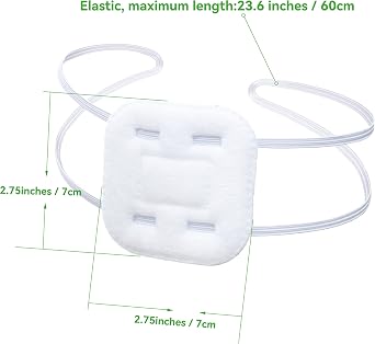 Anime 2pcs White/Black Novelty Prop Role Soft Single-Eyed Eyepatch Cosplay Costume Accessories