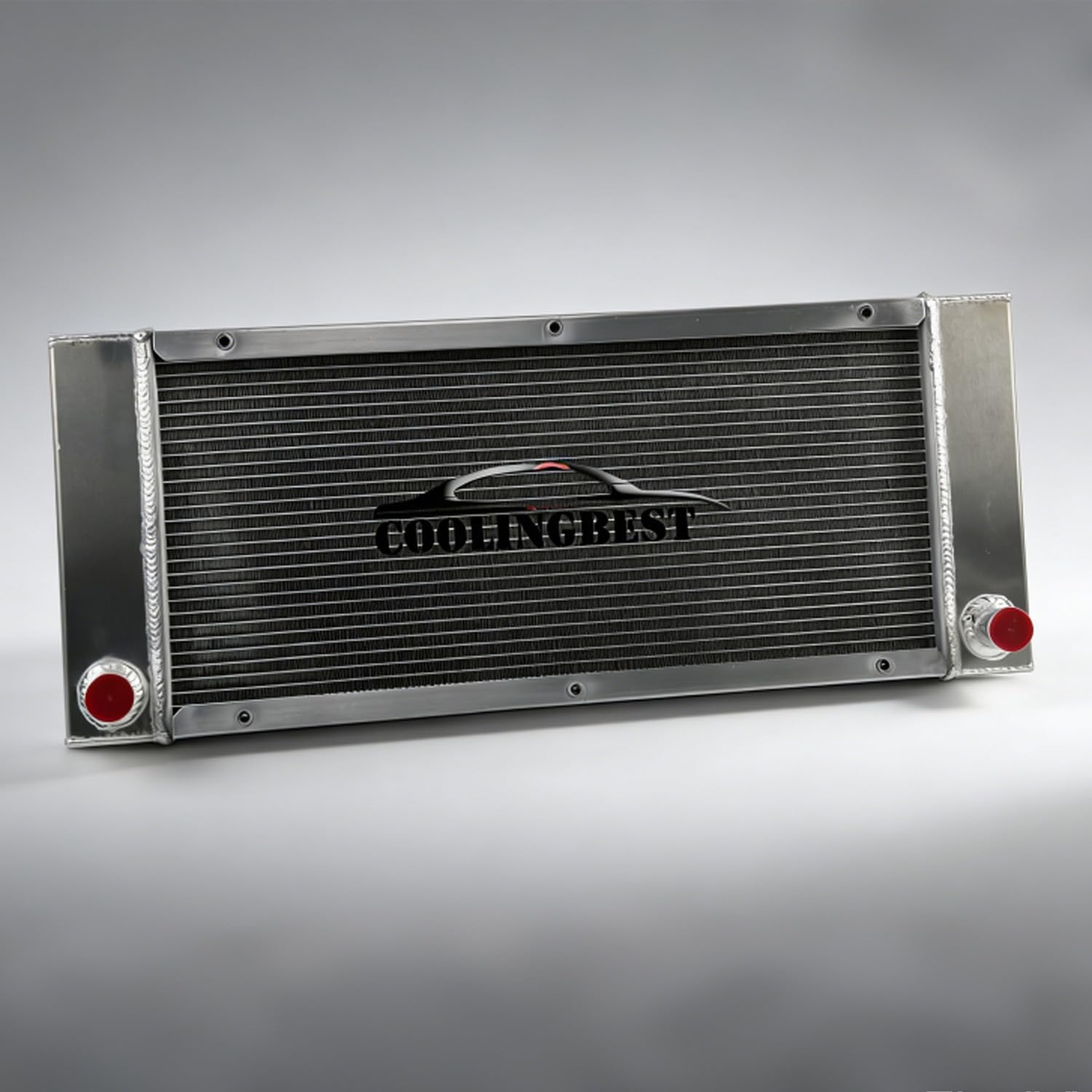Bobcat 743 Radiator, 4 Row Aluminum Radiator for Bobcat Skid Steer 642 642B 643 722 742 742B 743 6571713 D51Tractor Radiators