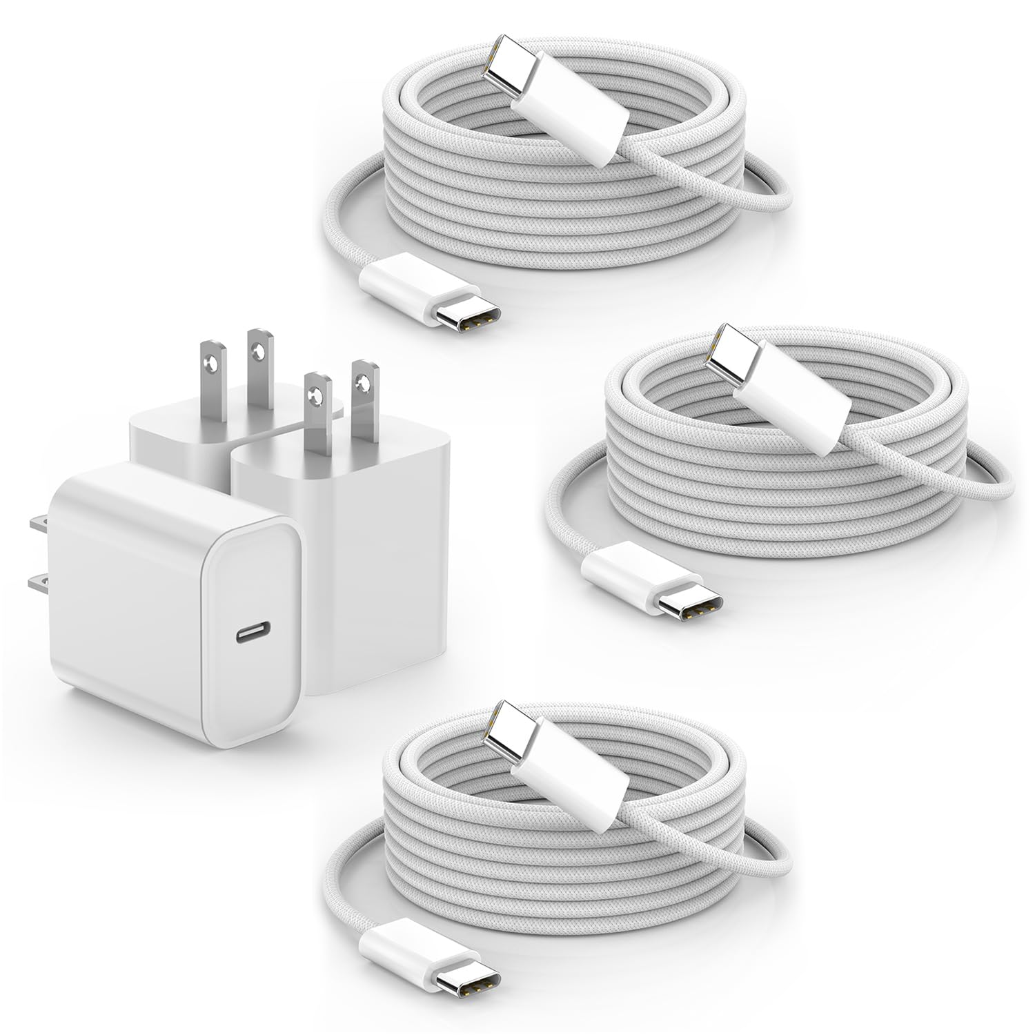 [Apple MFi Certified] iPhone Charger, Apple iPhone Charger to USB Fast Charging Data Sync with USB Wall Charger, Travel Plug Compatible with iPhone 12/11/11 Pro/Xs