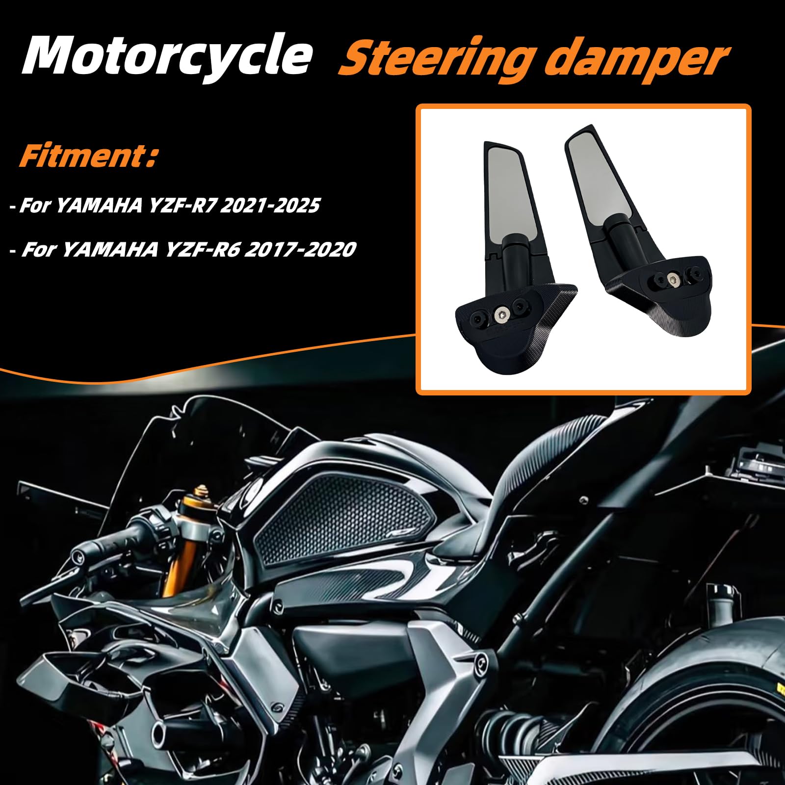 Amazon | CHILI ステルスミラー YAMAHA YZF-R7 YZF R7 2021-2026