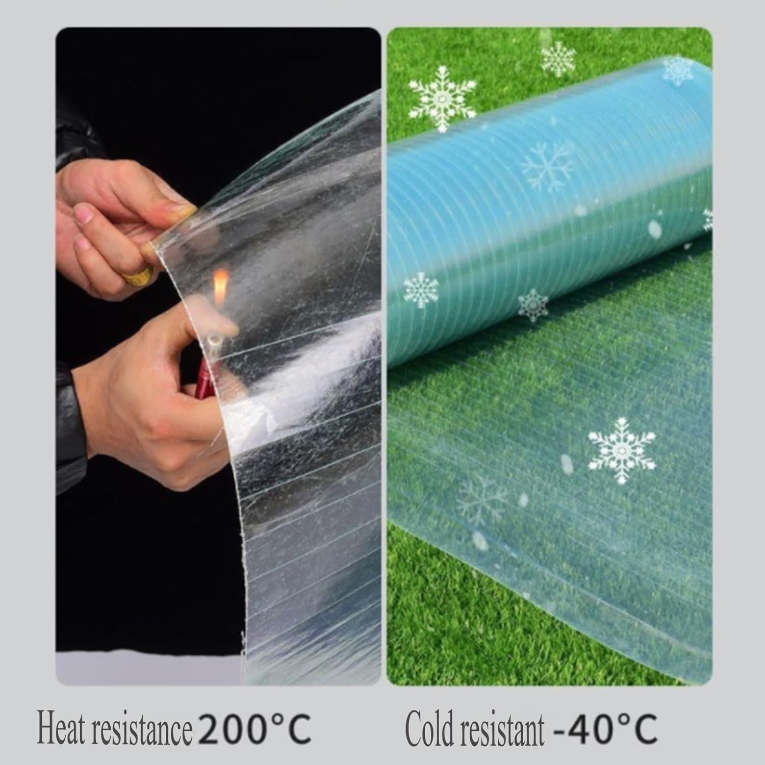 EMYJAY Polycarbonate Roofing Sheet, Clear Pergola Roofing Canopy Cover Greenhouse PC Endurance Board for Garden Greenhouse Pergola Carport Canopy ( Color : Clear , Size : 1mx2m )