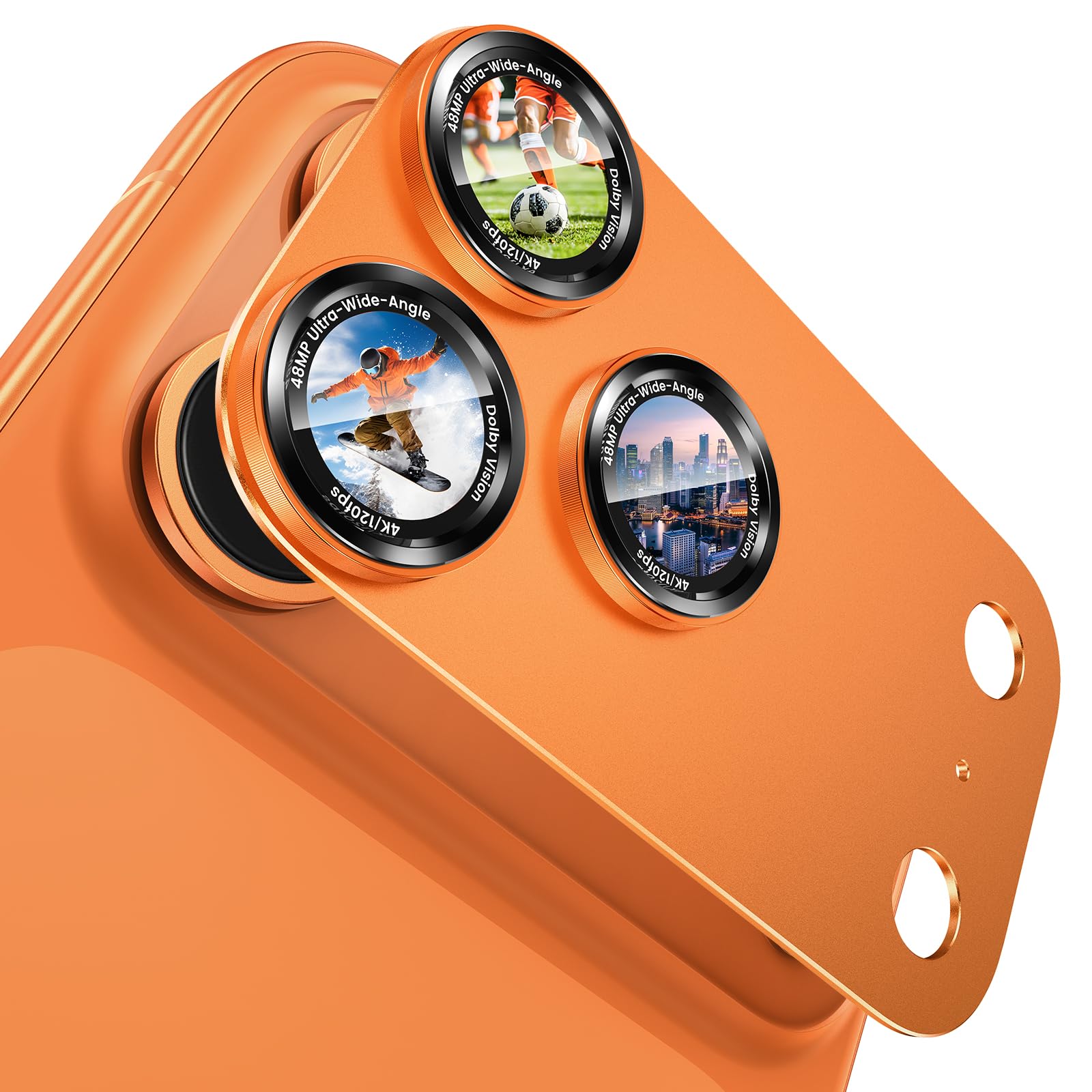 Photo 1 of Goton Compatible for iPhone 17 Pro Max Camera Lens Protector, 1-Pack Aluminum Alloy Metal Cover with HD Tempered Glass, Pro Camera Style, Shatter-Resistant, Scratch-Proof, Case Friendly