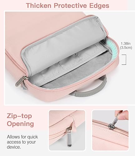 Miniatura 6 de MoKo Funda para tablet de 12.9 pulgadas, se adapta a iPad Pro M4 de 13 pulgadas y Air M2 2024, iPad Pro 12.9 M2 y M1, Surface Laptop Go 12.4, Galaxy