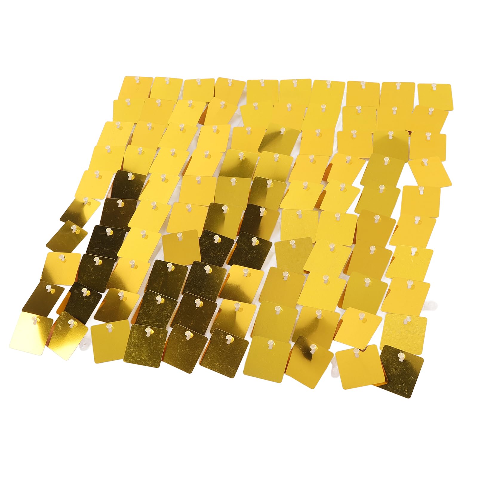 8 pannelli di sfondo con paillettes, sfondo da parete glitterato, per compleanni, matrimoni, feste, decorazione con resistenti allo sbiadimento, riutilizzabili (oro)