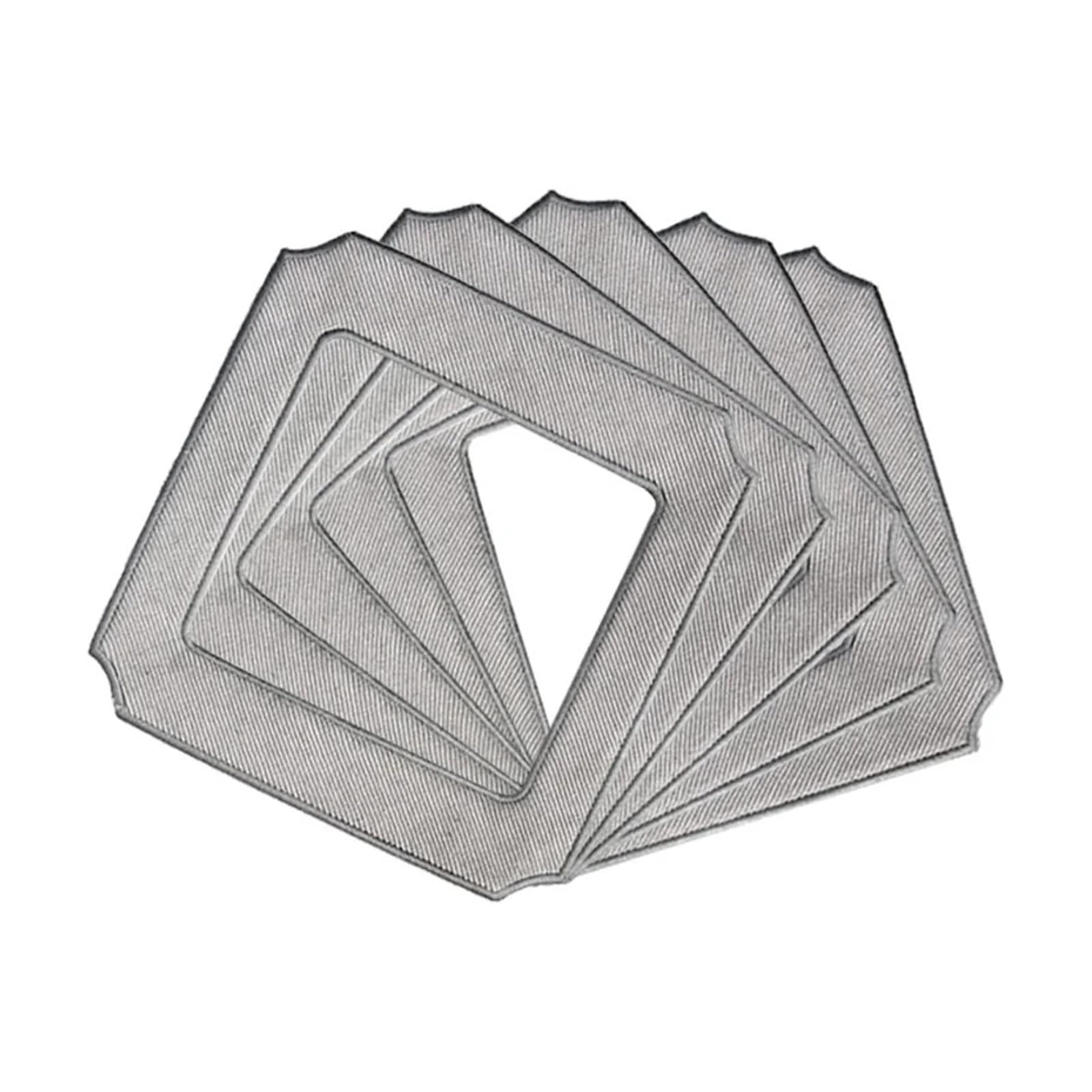 Aihdbcl 5Pc Mop Microfiber Mop Cloth ，Compatible For Ecovacs，W836 W850 W860 W880