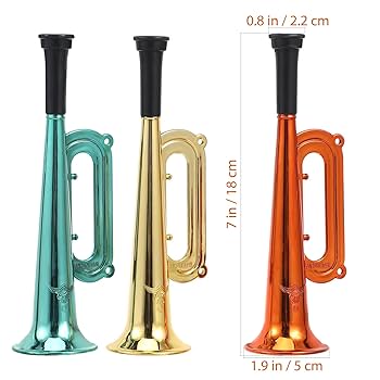 【希少】戦前時代物　骨董品　真鍮製ラッパ　トランペット　玩具　楽器　置物　飾り物 希少】戦前時代物 骨董品 真鍮製ラッパ トランペット 玩具 楽器