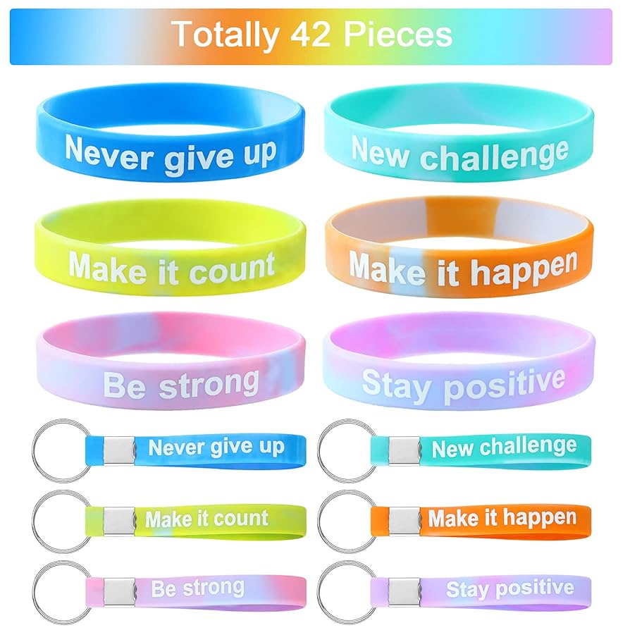 各バンド ラバーバンド Amazon | 36ピース インスピレーショナルラバーバンド