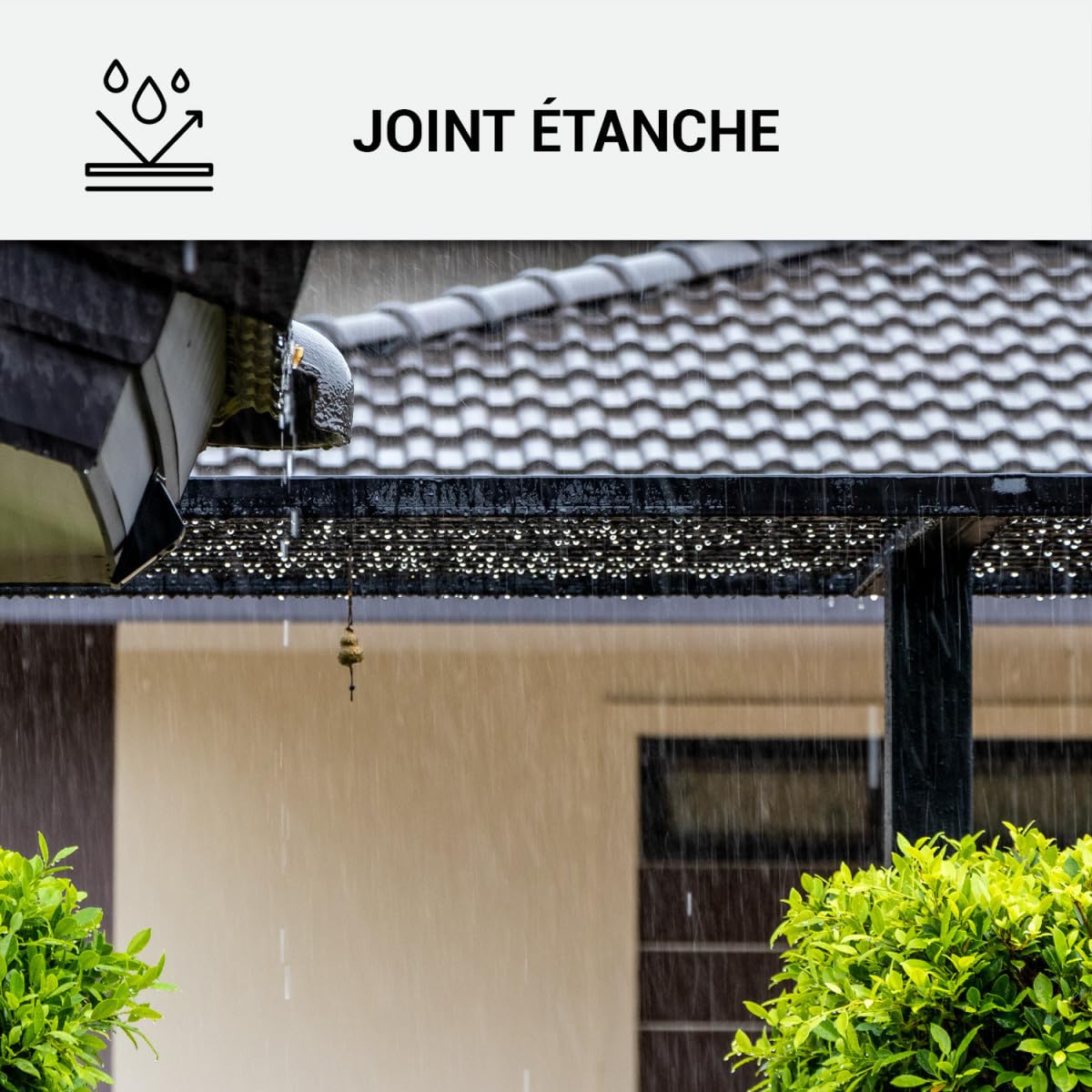 Colle ms, polymère, mastic d'étanchéité - 290 ml x 1 Blanc Pur - RAL 9010 - ARCANE INDUSTRIES