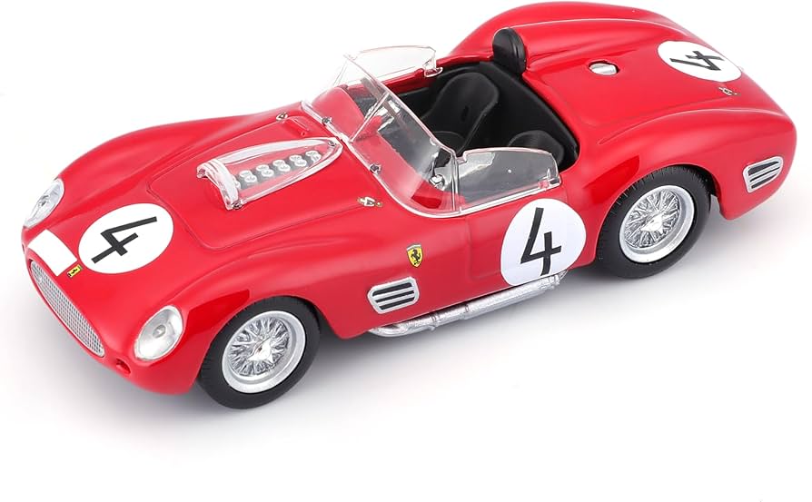 Amazon.com: Xiangtat 1:43 B18-36307 F-errari Racing 250 Testarossa