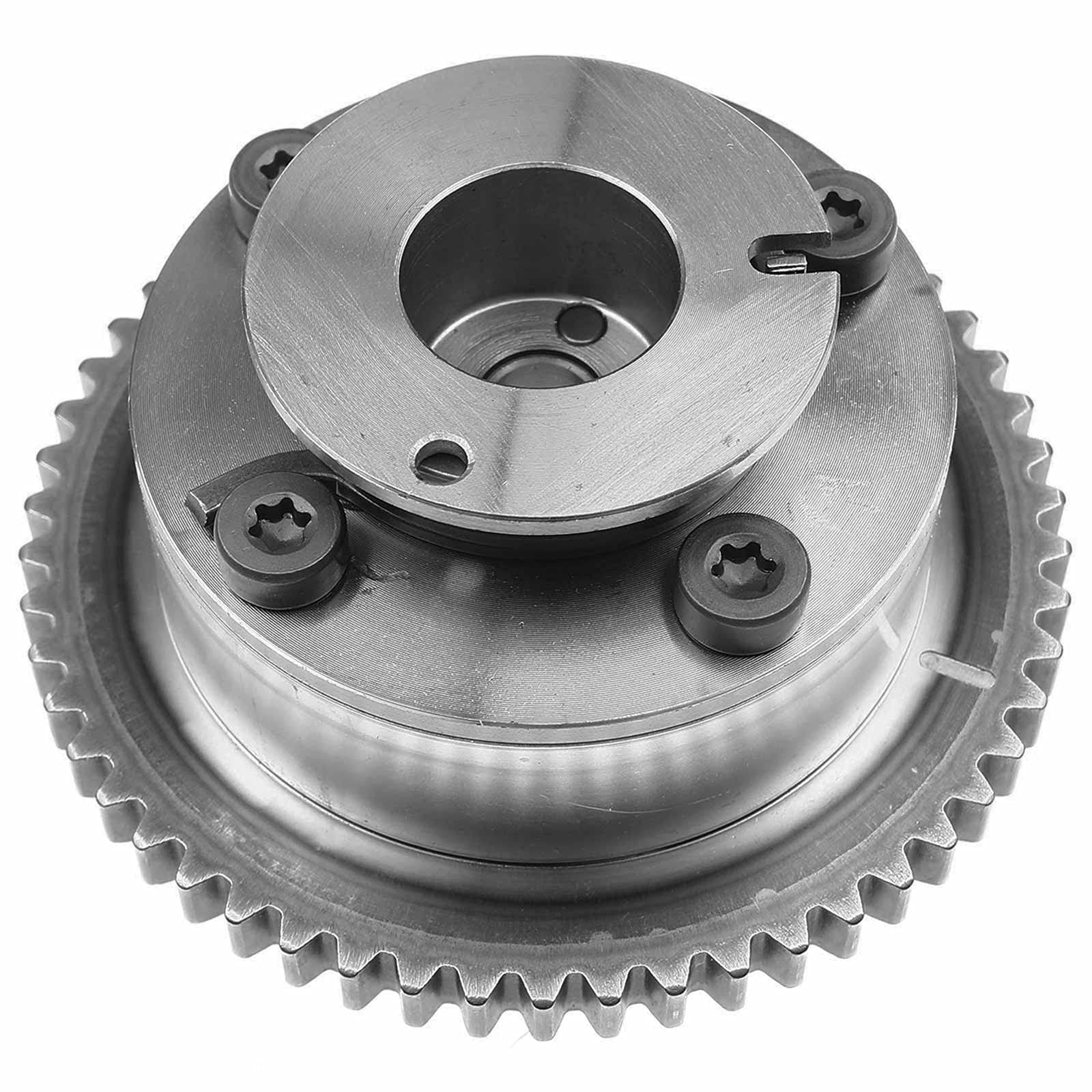 A-Premium Exhaust Camshaft Phaser Adjuster Actuator CVVT Gear Compatible with Hyundai Elantra 2011-2014 & Kia Forte 2014-2016, Soul 2012-2014, DOHC, Replace# 24370-2E000
