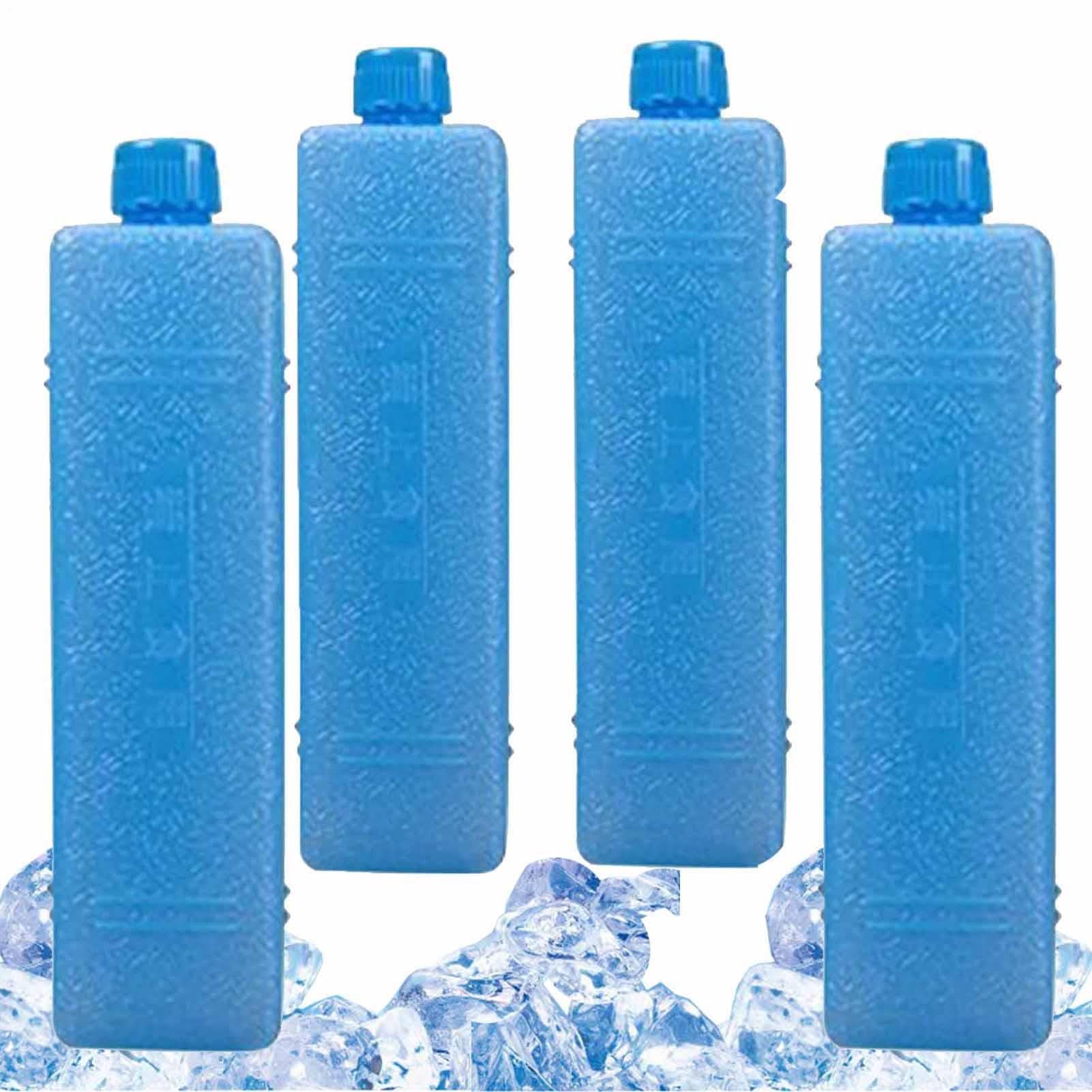Wk?ady ch?odz?ce, 4 sztuki, cienkie wk?ady ch?odz?ce do lodówki, 200 ml, elementy ch?odz?ce wielokrotnego u?ytku, ultra cienki element ch?odz?cy, torba ch?odz?ca, wk?ady ch?odz?ce, do podró?y i
