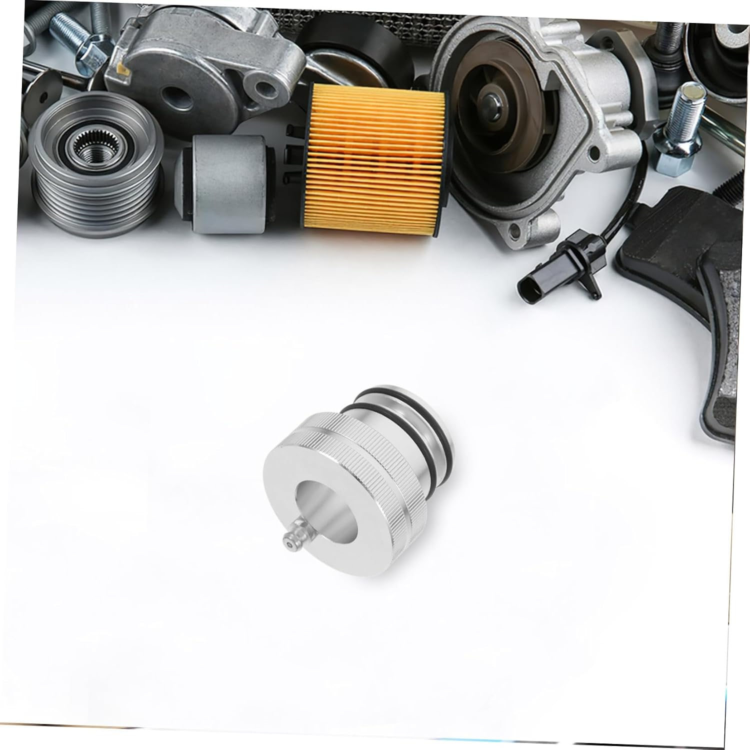 VANZACK Wheel Bearing Greaser Tool for Replaceable Bearing Parts Efficient Automotive Lubrication Tool for Easy Maintenance and Enhanced Equipment Reliability