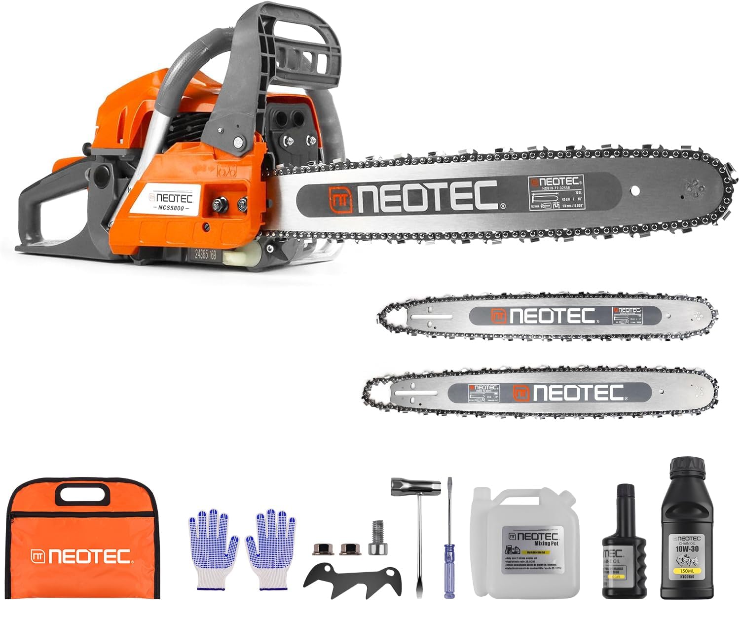NEO-TEC 58cc NCS5800 Chainsaw