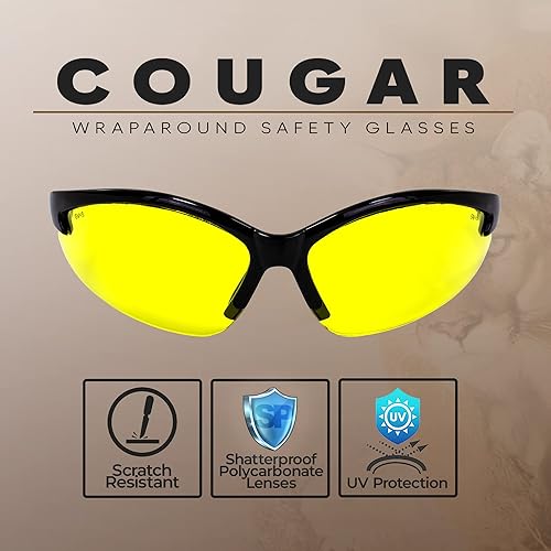 Miniatura 9 de Global Vision Eyewear Cougar Gafas de seguridad