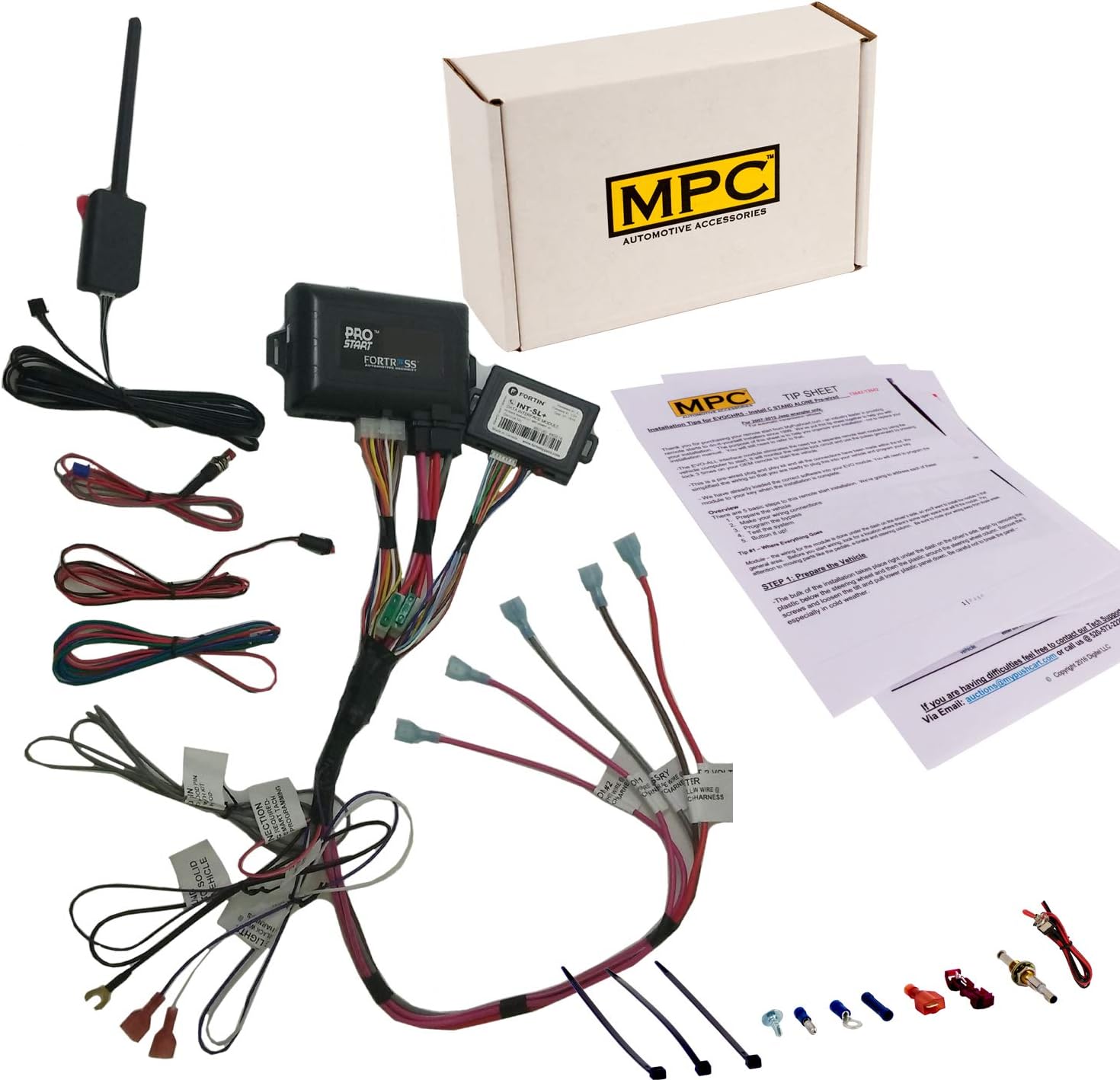 MPC4-Button Remote Start and Keyless Entry for 2003-2006 Chevrolet Suburban -Prewired to Simplify Installation