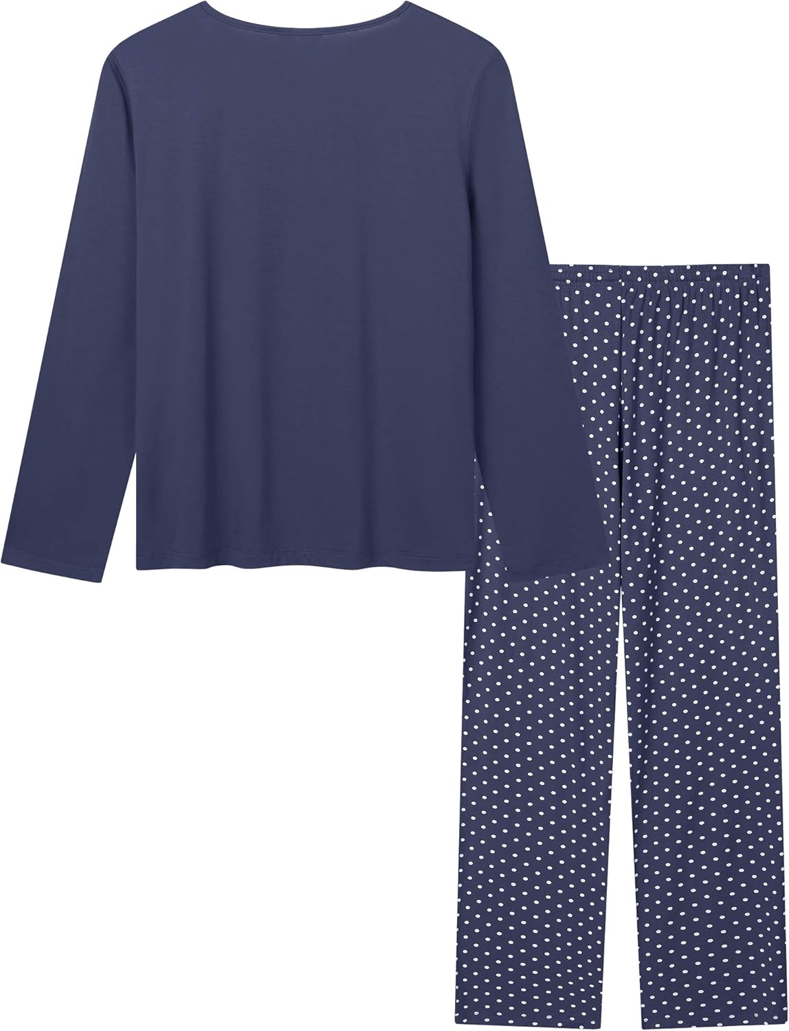 Joyaria Lightweight Bamboo Viscose Pajamas Women Cooling Sweat Wicking Long Sleeve PJs Set Sleepwear S-XXL - Image 3