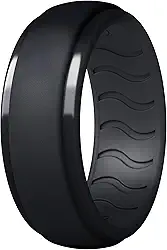 Anel de silicone masculino, aliança de casamento de silicone masculina, anéis de casamento de borracha para homens, aliança de casamento de silicone masculina