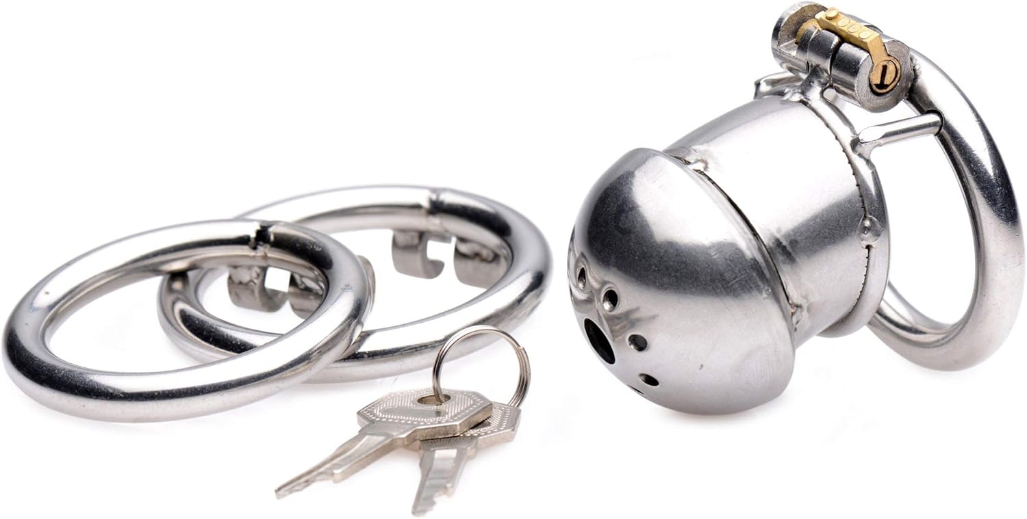 Exile Deluxe Locking Stainless Steel Confinement Cage