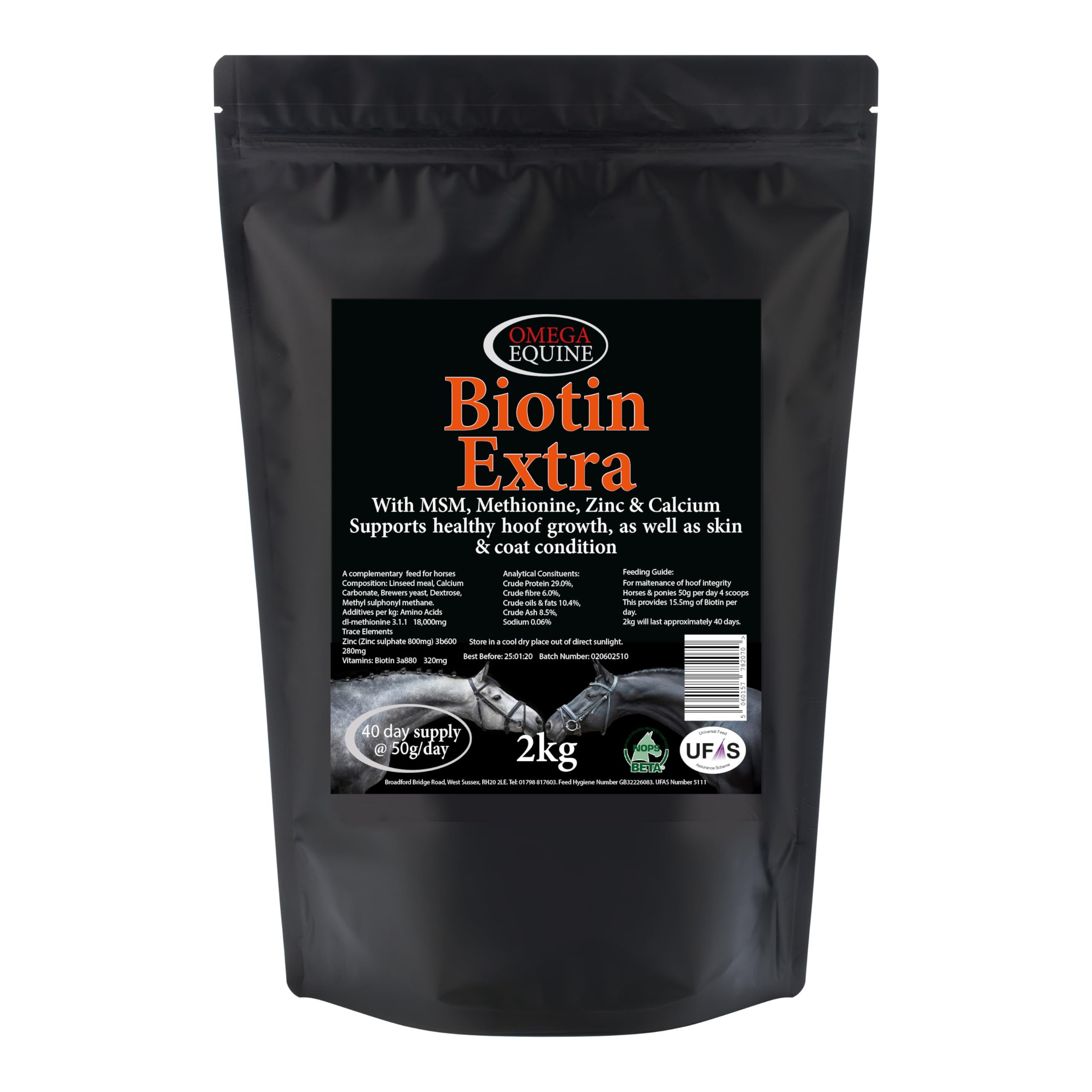 Omega Equine Biotin Extra - 2kg