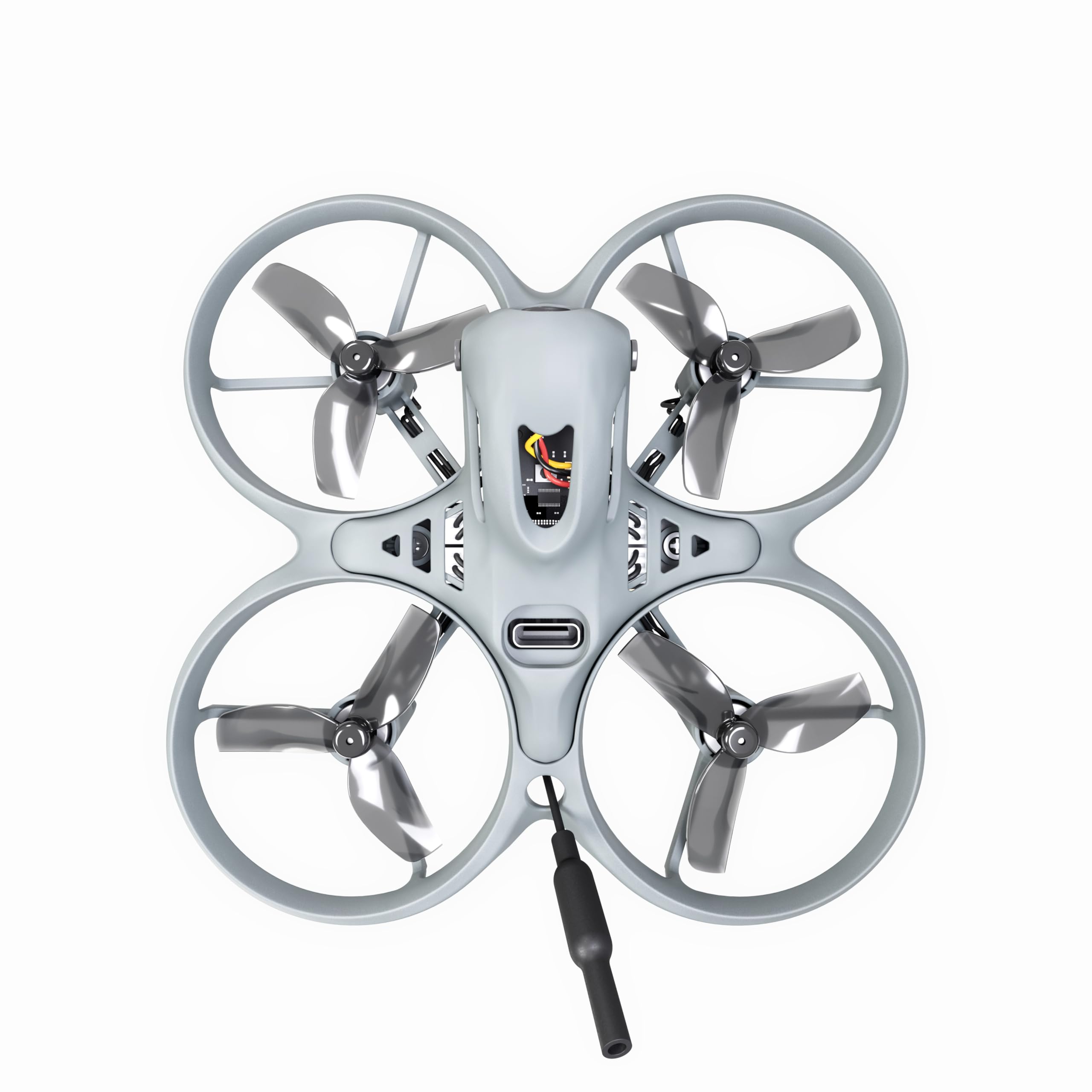 Tinyhawk Lite Analog Drohne FPV RTF Kit mit Kamera Brille und Controller für Anfänger Kinder Erwachsene Ready To Fly Set Mini Racing Quadrocopter mit ERLS RunCam Nano 3 VTX 25mW 100mW 400mW 750mAh