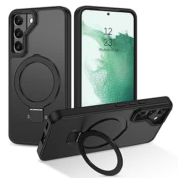 Samsung Galaxy S22 ブラック ケース付き Amazon.com: DUEDUE for Samsung Galaxy S22 Case Magnetic with