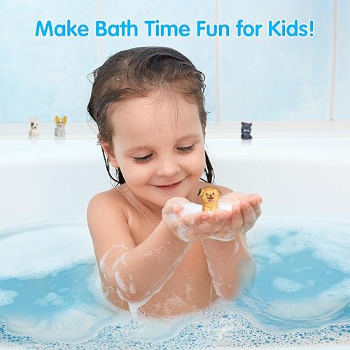 Miniatura 4 de Bombas de baño para niños con sorpresa en el interior para niñas y niños pequeños, paquete de 12 bombas de baño orgánicas para niños con juguetes