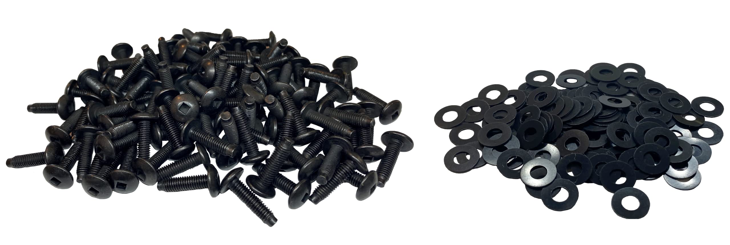 RackGold® 10-32 Square Drive Rack Screws w/Delrin Washers (100 Pack) USA Made-image-36
