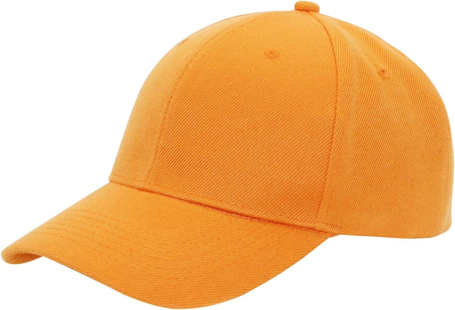 Baseball Cap Men Women - Adjustable Plain Sports Fashion Quality Hat