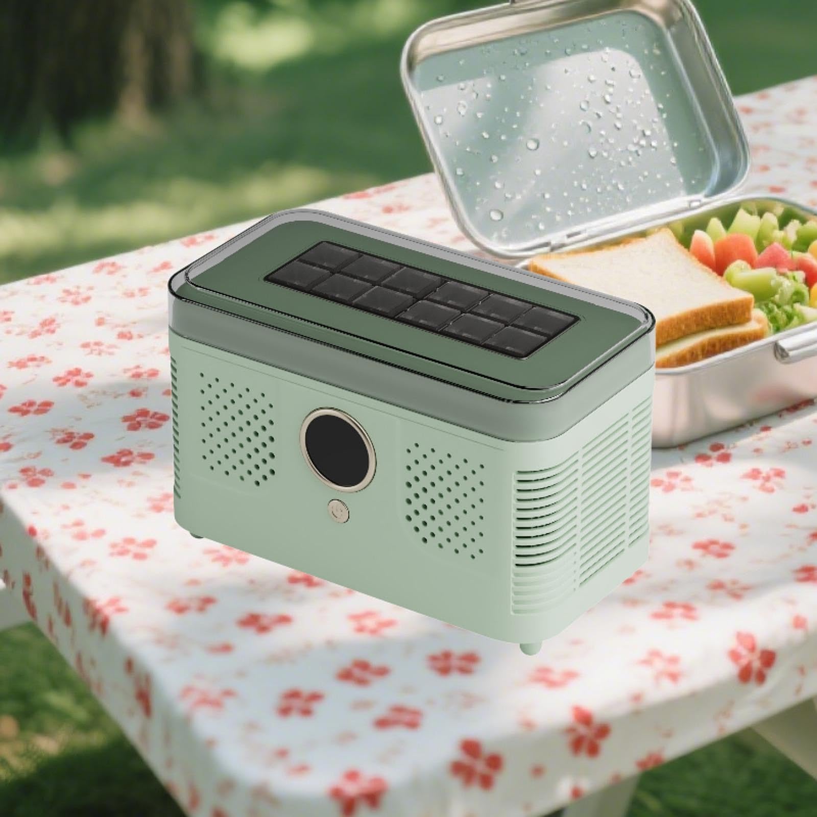 Countertop Ice Maker Portable Household Ice Maker Machine Mini Appliance Diy Fruit Ices Efficient Ice Making Suitable For Home Kitchen Dormit, Green on Fridge.com - View 5