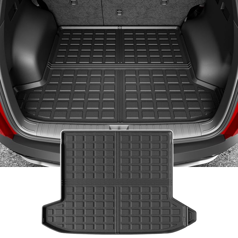 Forro de porta-malas em TPE powoq para Hyundai Tucson 2022 a 2026, compatível com sistema de áudio padrão e Bose, traseiro, modelo HT-1
