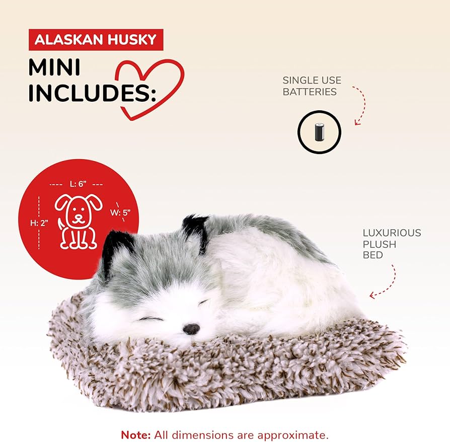 Amazon.com: Perfect Petzzz Minis Alaskan Husky, Realistic