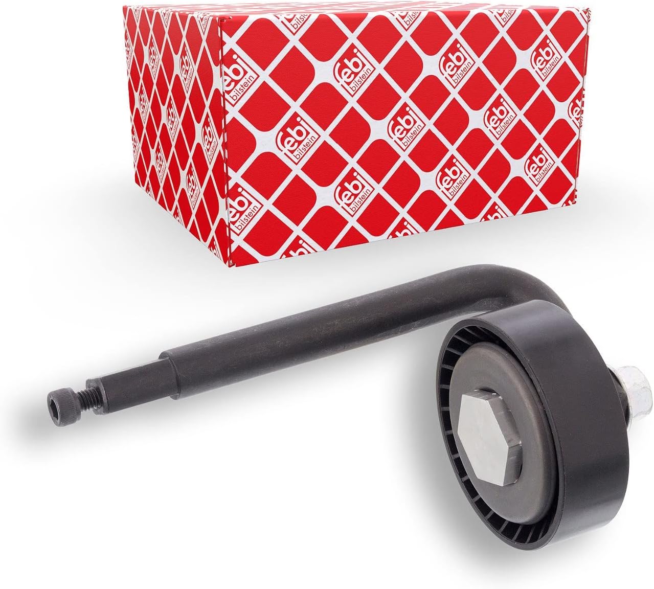 febi bilstein 106365 Tensioning Lever for V-Ribbed Belt and Belt Tensioner, Pack of 1