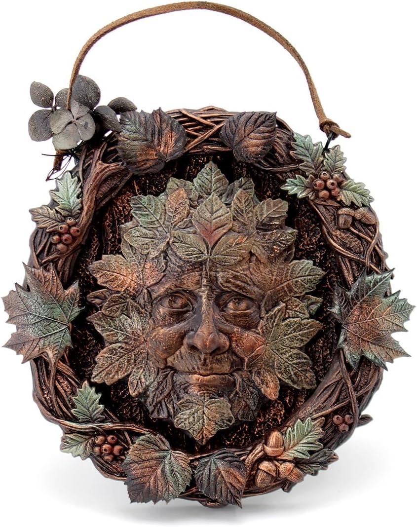 Cosmic Shimmer Forest Leaf Green Man Silicone Mold – Woodland Figure Mold for Crafting & Mixed Media. Use with Air Dry & Polymer Clay, Resin & More. Figure 3.5x2.9 Inch, Katy Sue Craft Molds. UK Made